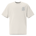 Michelle Mishkin Embroidered Oversized T-Shirt Unisex Beige