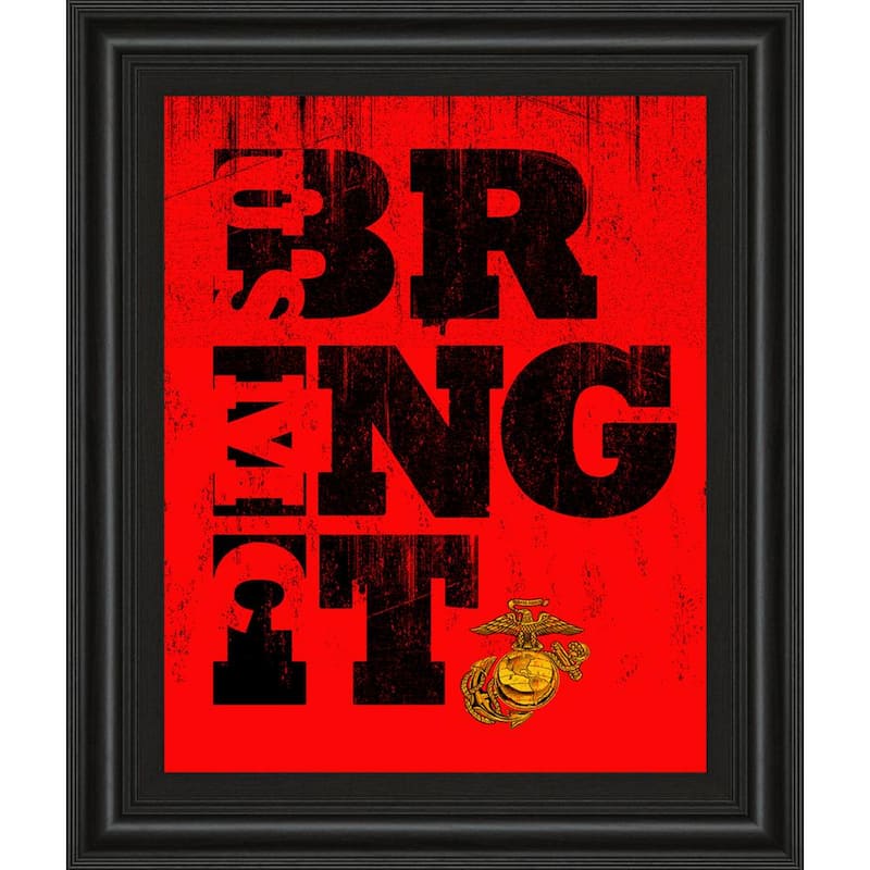 Bring It Framed Print Wall Art Framed Print Wall Art 26 in. x 22 in.