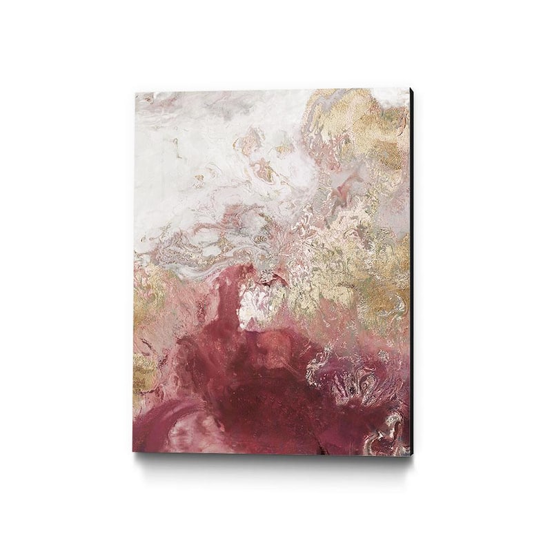 Ocean Splash II Crimson Versionby PI Studio Abstract Wall Art 24 in. x 18 in.