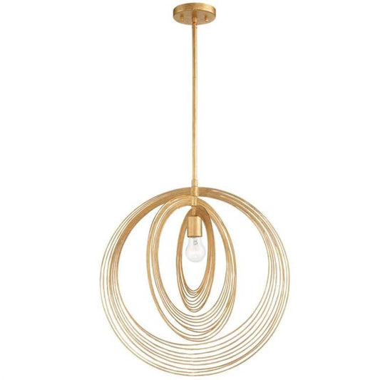 Doral 1-Light Renaissance Gold Pendant