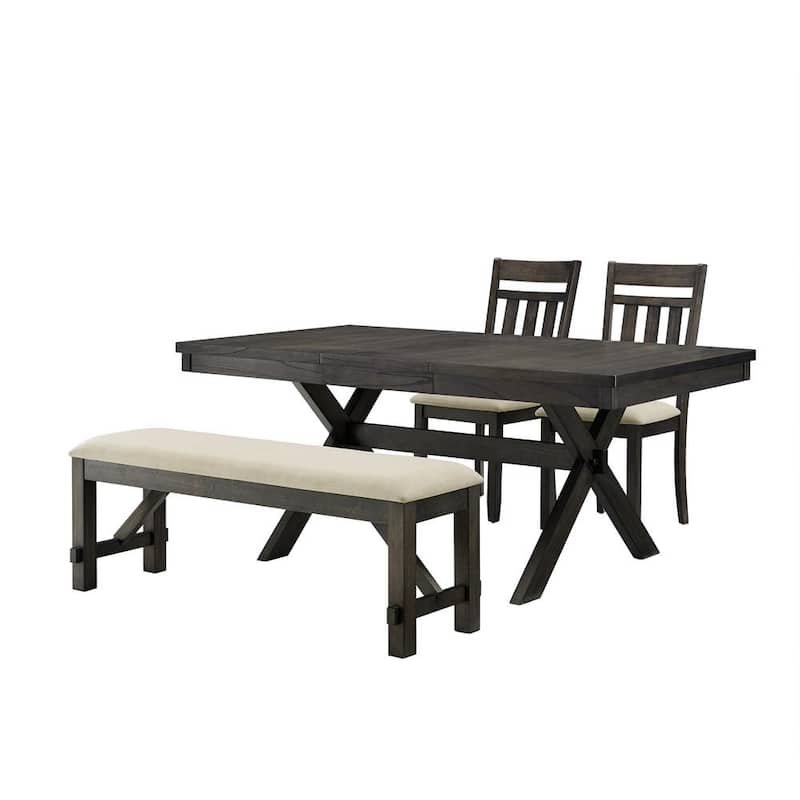 Hayden 4-Piece Slate Dining Set