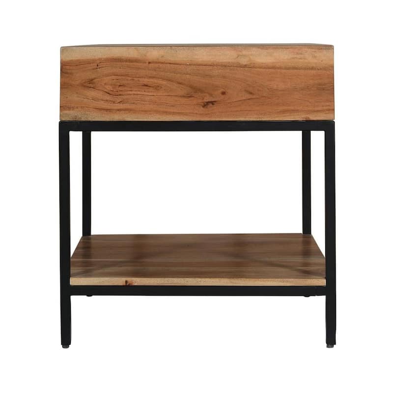 Springdale Natural 1-Drawer End Table