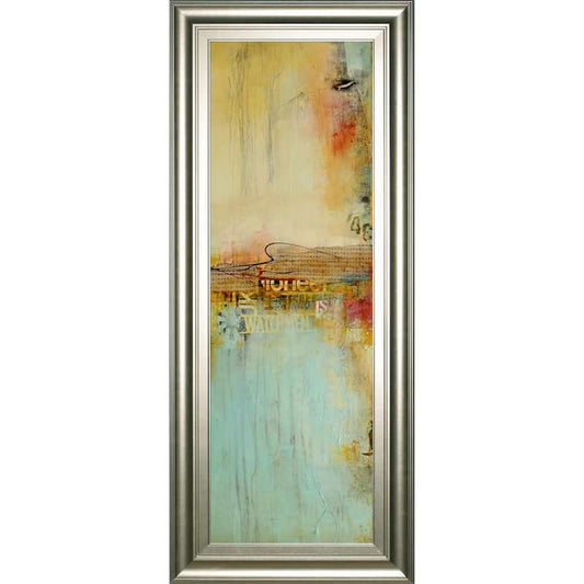 Eastside Story IIBy Erin Ashley Framed Print Abstract Wall Art 42 in. x 18 in.