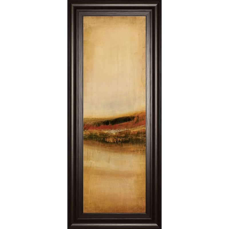 Tall Colour IBy Hunter Framed Print Abstract Wall Art 42 in. x 18 in.