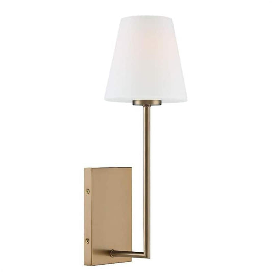 Lena 1-Light Vibrant Gold Sconce