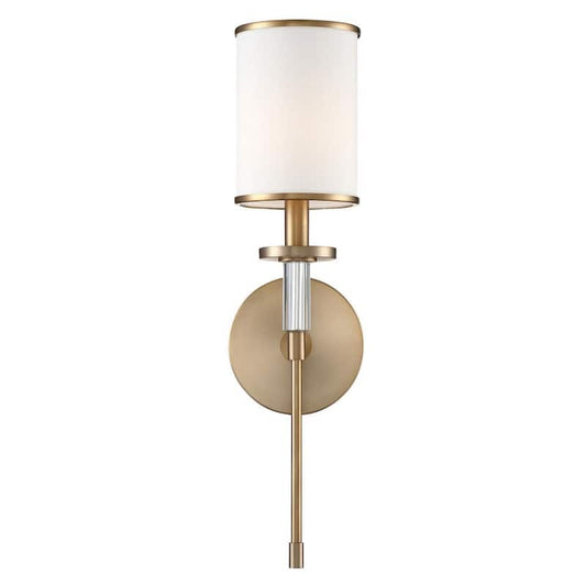 Hatfield 1-Light Vibrant Gold Sconce