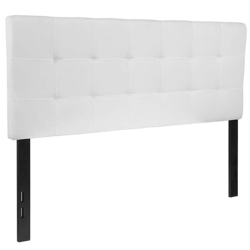 Full White Headboard