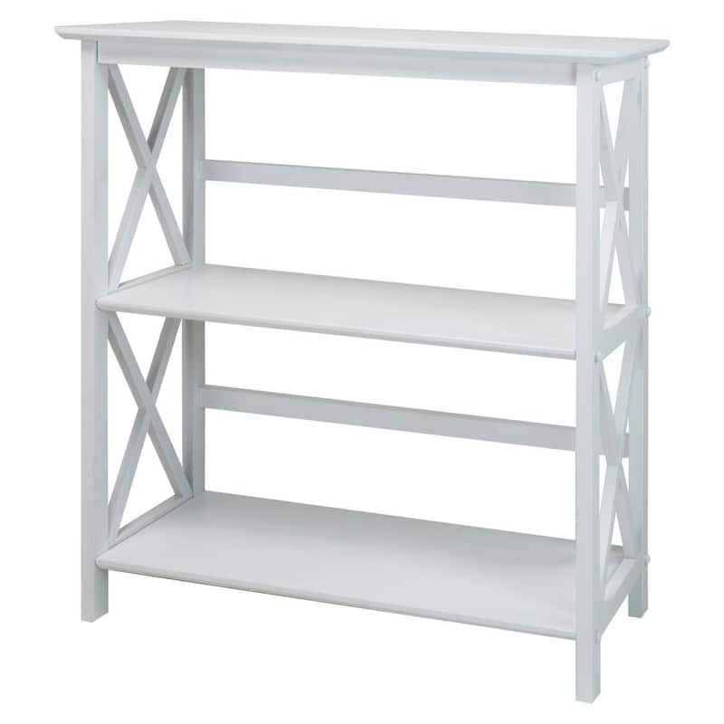 Montego White Open Bookcase