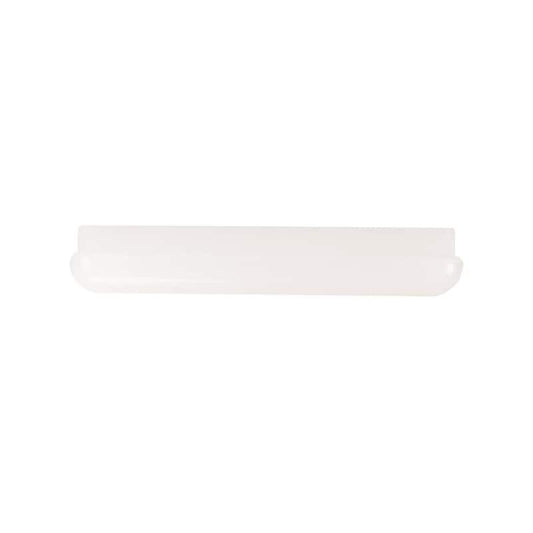 Cloud 24 in. 1-Light White Integrated LED Linear Puff Semi-Flush Mount