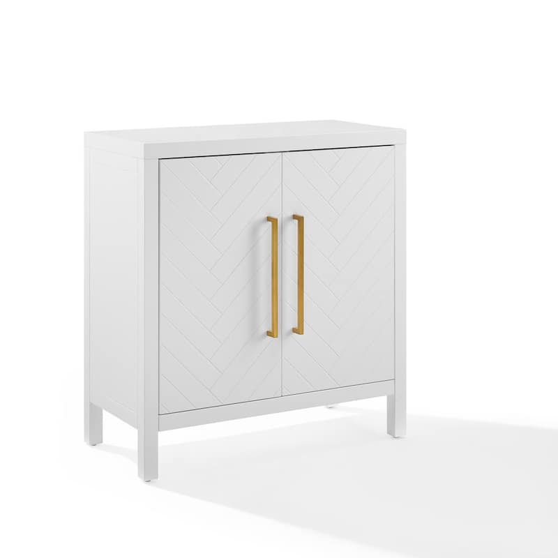 Darcy White Accent Cabinet