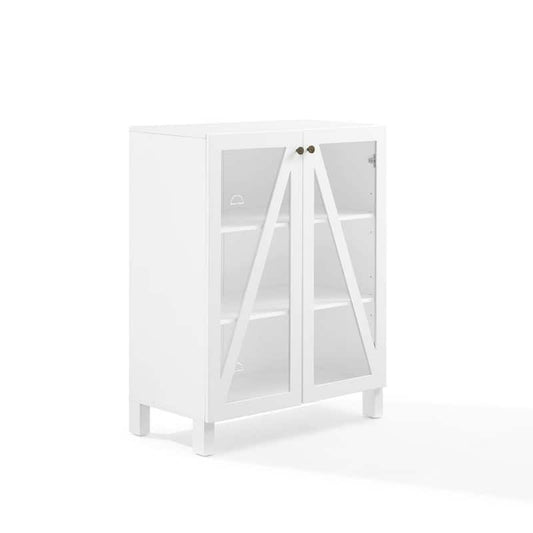 Cassai White Stackable Storage Pantry