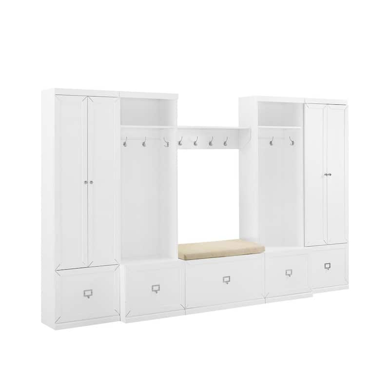 Harper White 6-Piece Entryway Set