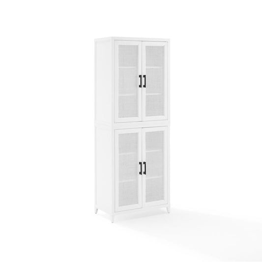 Milo White Tall Storage Pantry