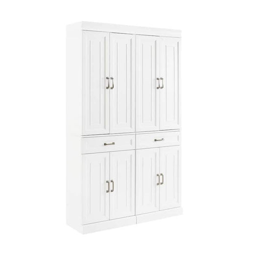 Stanton 2-Piece White Pantry Set