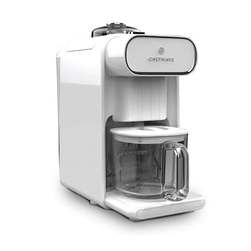 Milkmade Auto Clean White Non-Dairy Milk Maker with 6-Plant-Based Programs