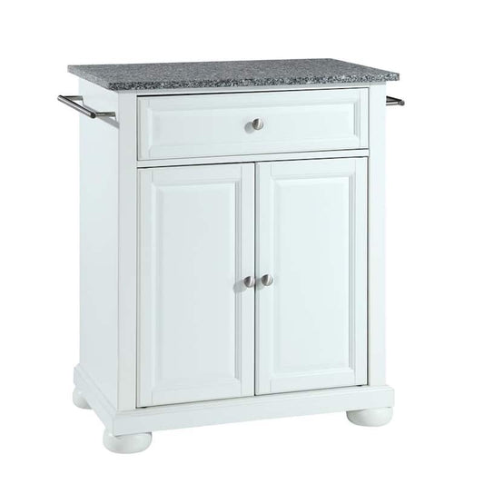 Alexandria White Kitchen Island