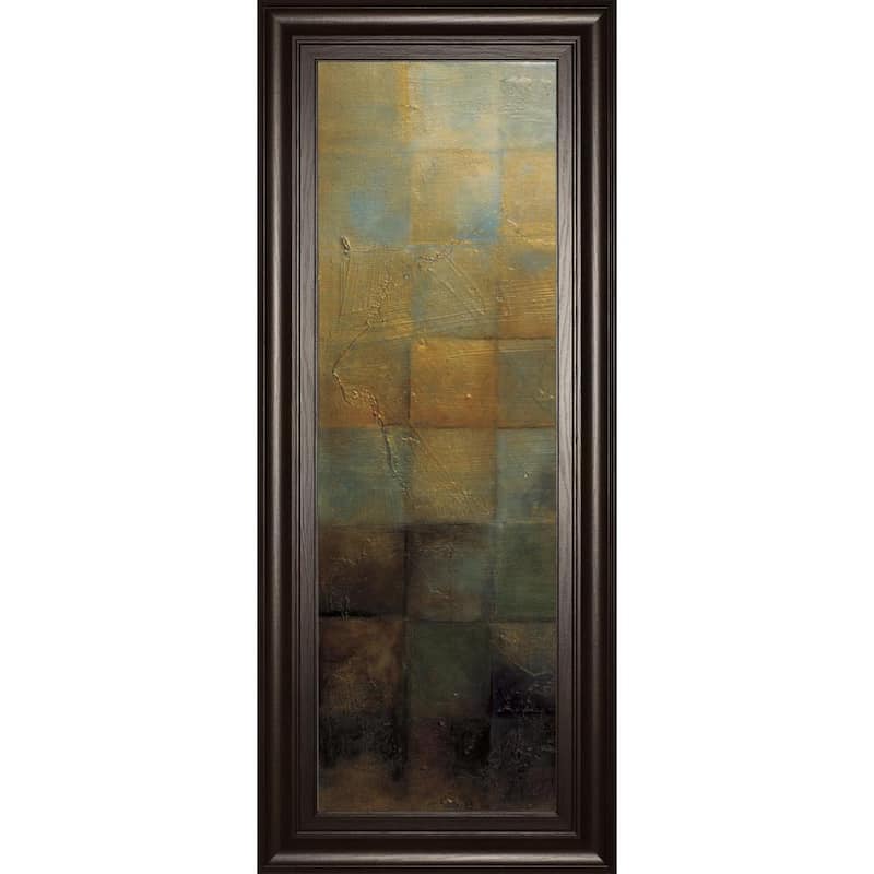 Cabana Panel Iby Regina Moore Framed Print Wall Art 18 in. x 42 in.