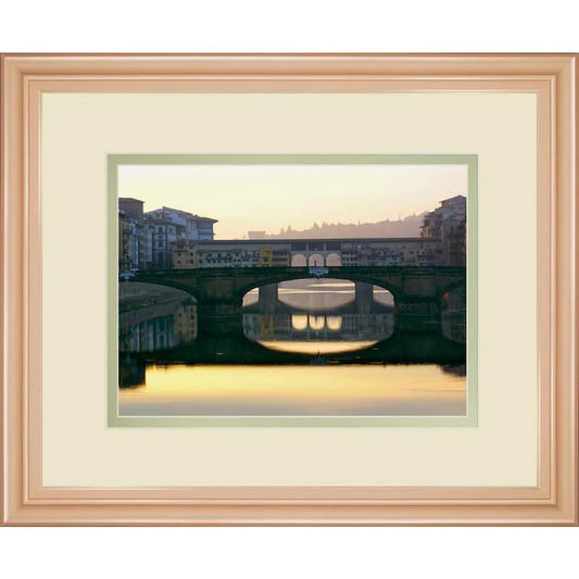 Ponte VecchioBy Bill Philip Framed Print Travel Wall Art 34 in. x 40 in.