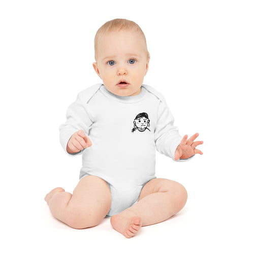 Baby Long-Sleeve Organic Bodysuit